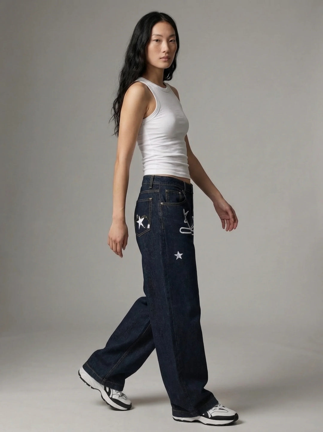 Dames Barrel Jeans | Hoge Taille Losse Pasvorm Streetwear Stijl