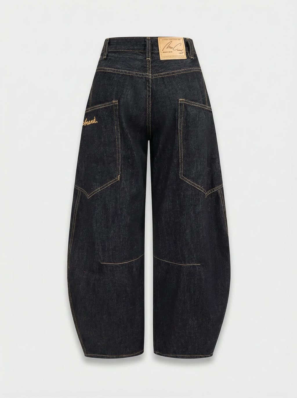 Dames Barrel Jeans | Hoge Taille Wijde Pijpen Relaxed Pasvorm
