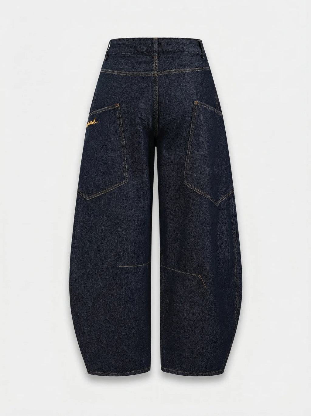 Dames Barrel Jeans | Hoge Taille Wijde Pijpen Relaxed Pasvorm