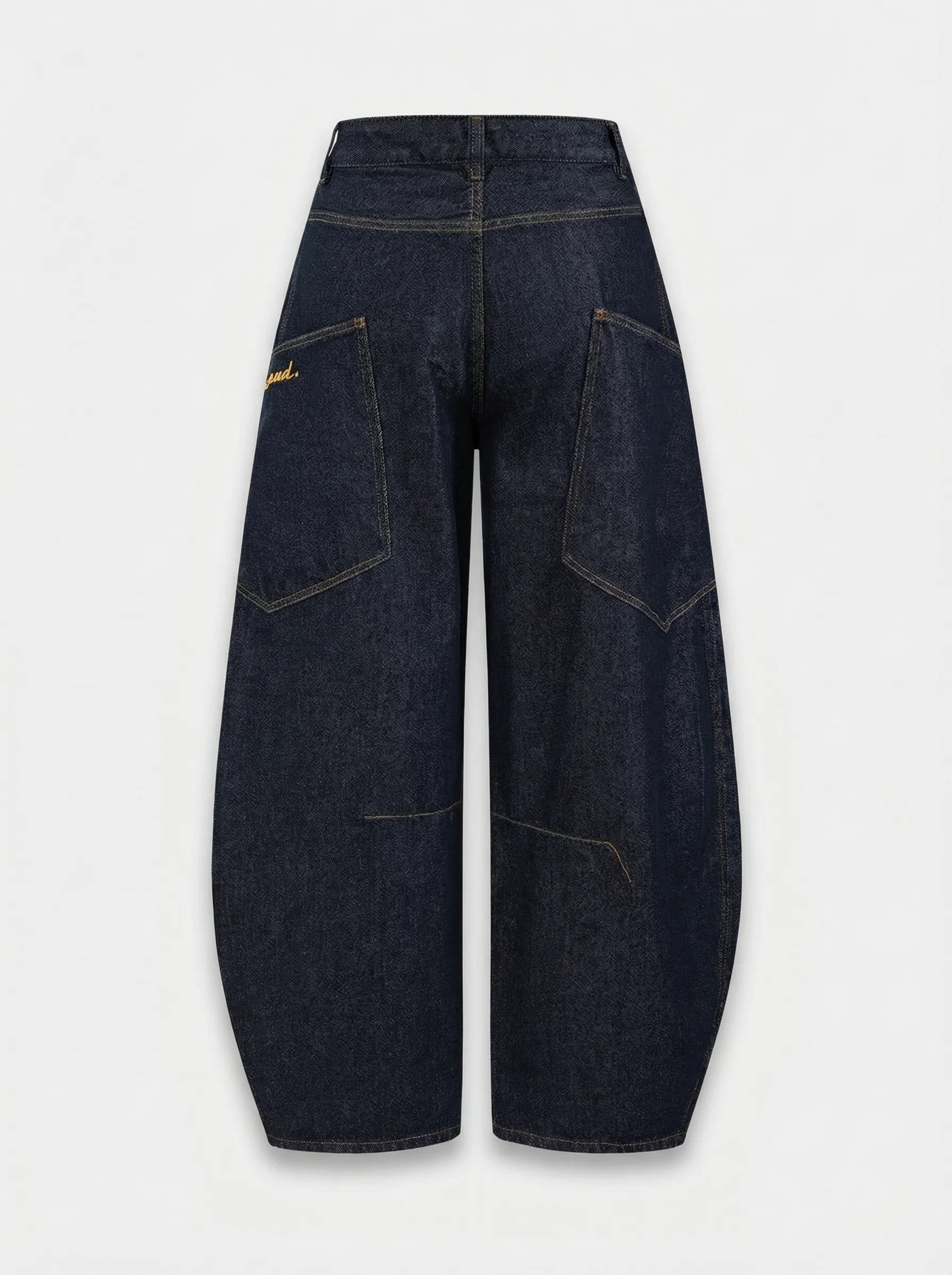 Dames Barrel Jeans | Hoge Taille Wijde Pijpen Relaxed Pasvorm