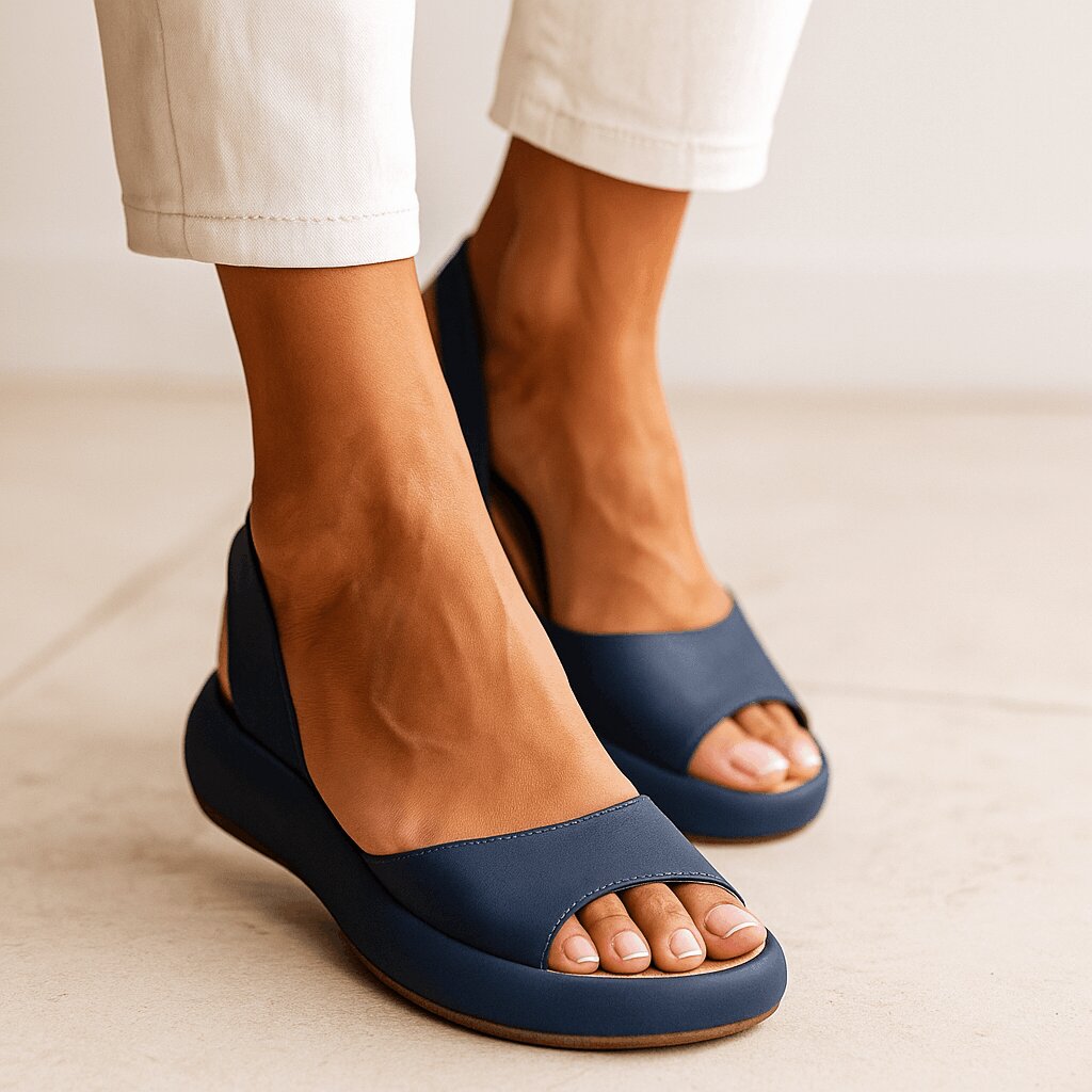 Dames Sandalen | Open Teen | Instap | Minimalistische Zomerstijl | Zomer