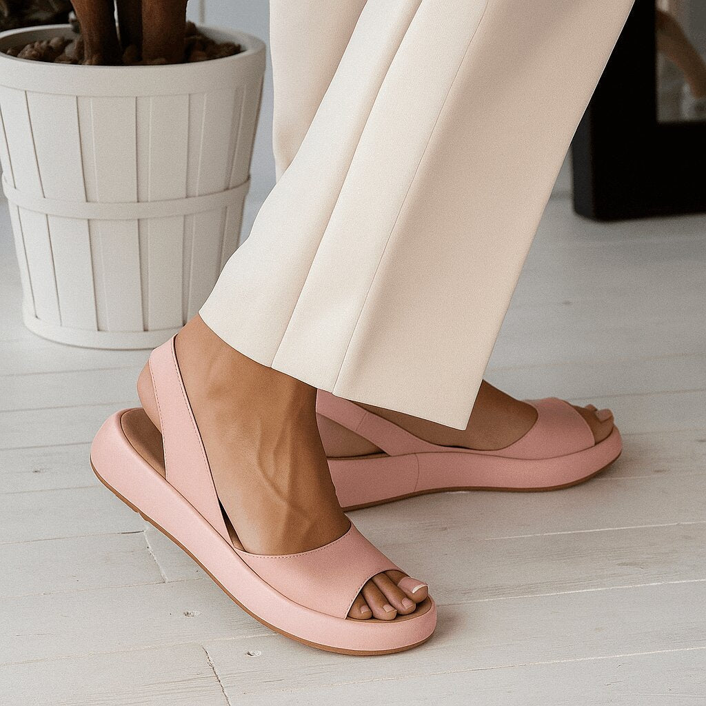 Dames Sandalen | Open Teen | Instap | Minimalistische Zomerstijl | Zomer