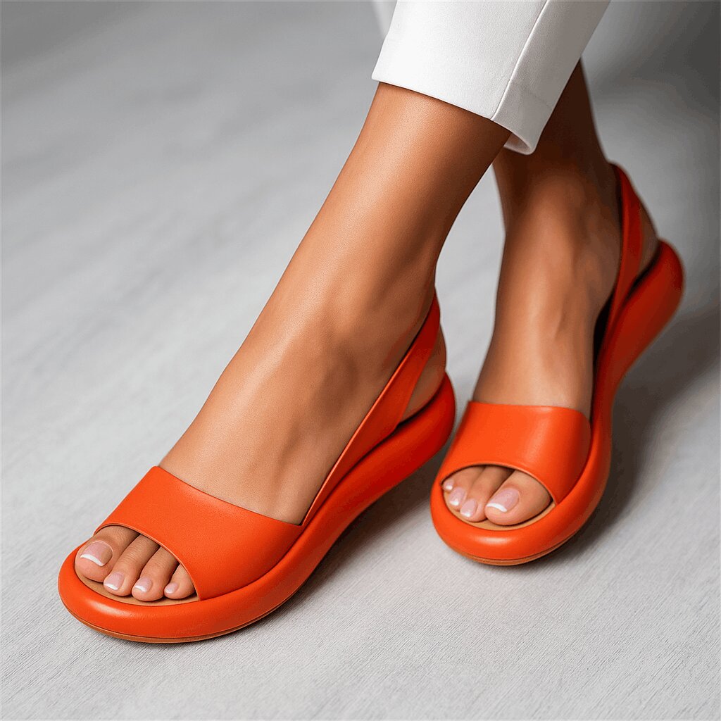 Dames Sandalen | Open Teen | Instap | Minimalistische Zomerstijl | Zomer