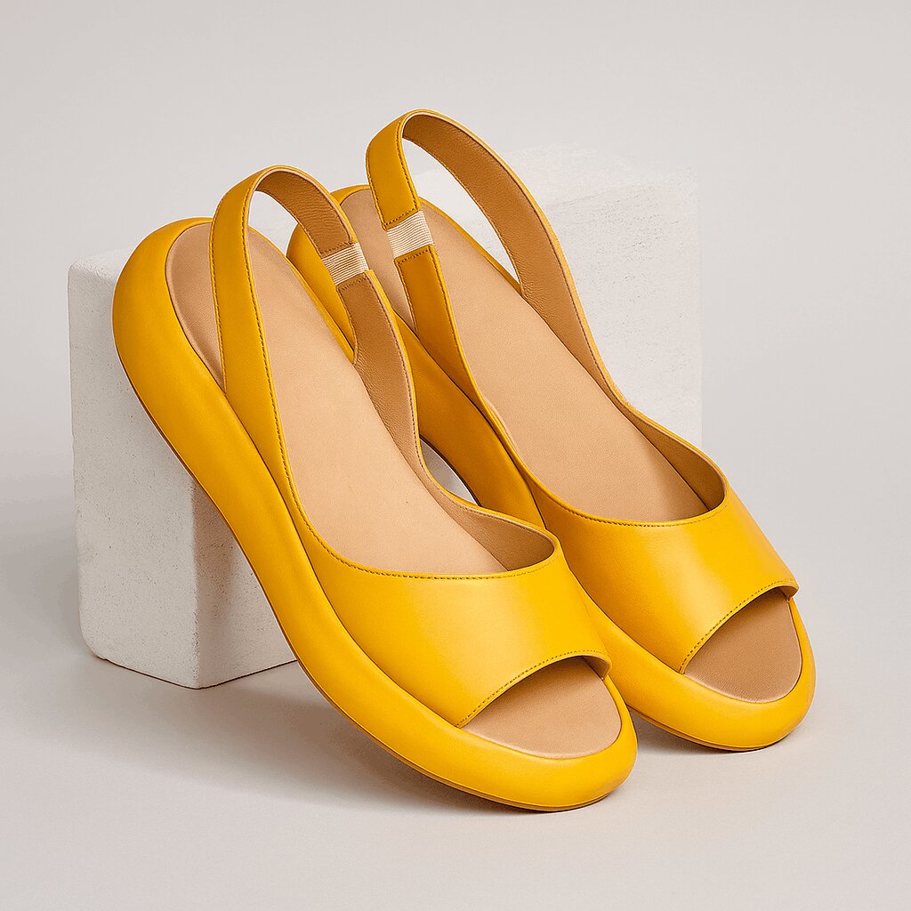 Dames Sandalen | Open Teen | Instap | Minimalistische Zomerstijl | Zomer
