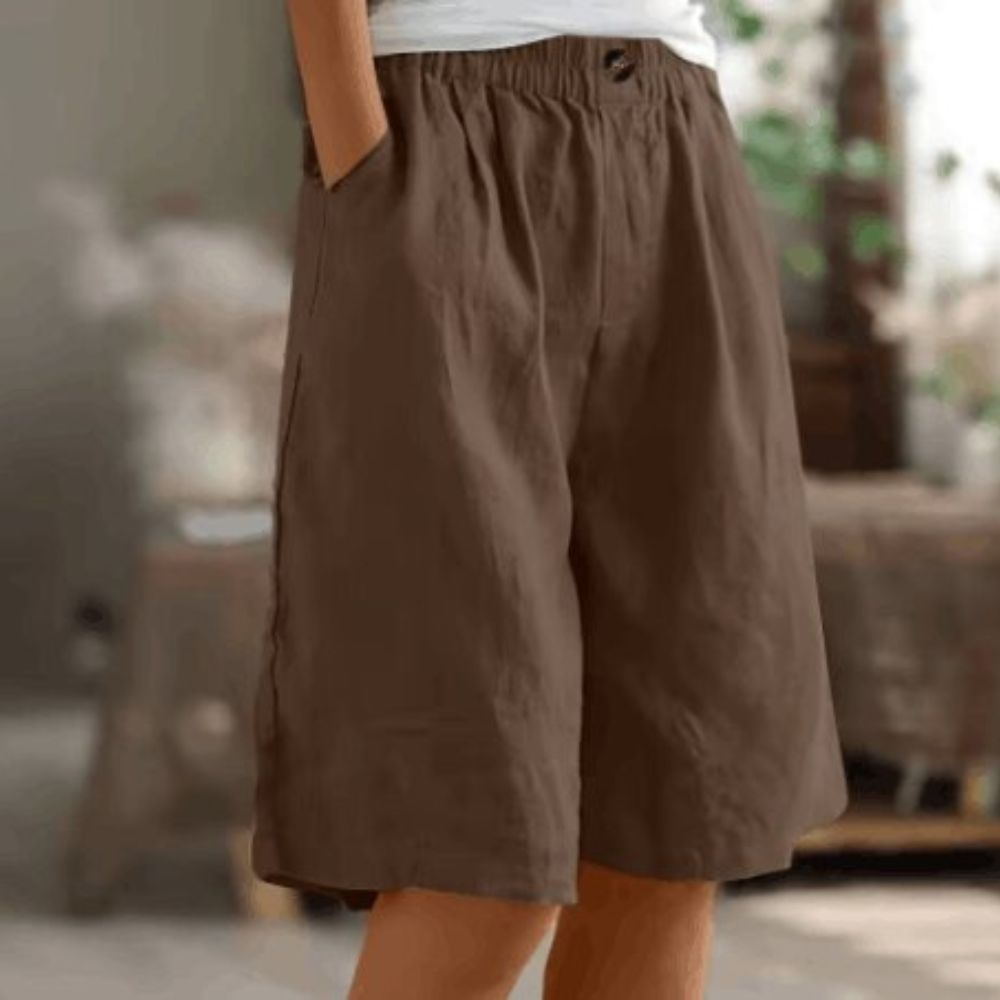 Dames Shorts | Elastische Taille | Relaxte Pasvorm | Zomer