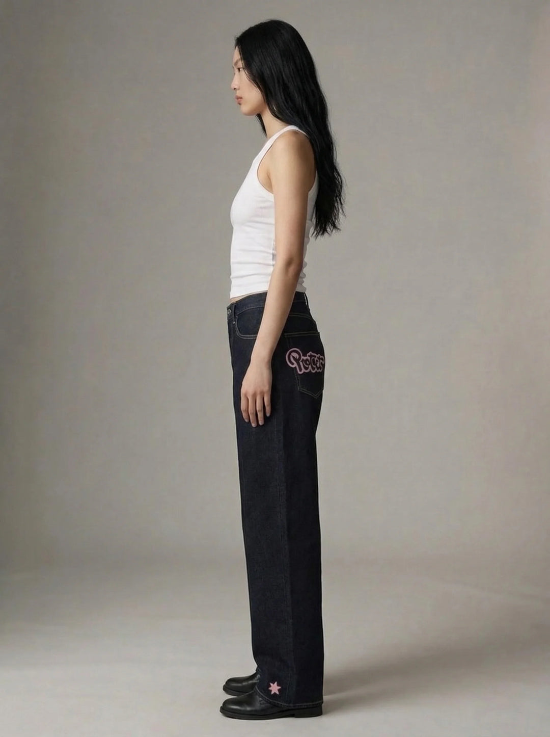 Dames Barrel Jeans | Hoge Taille Losse Pasvorm Streetwear Stijl