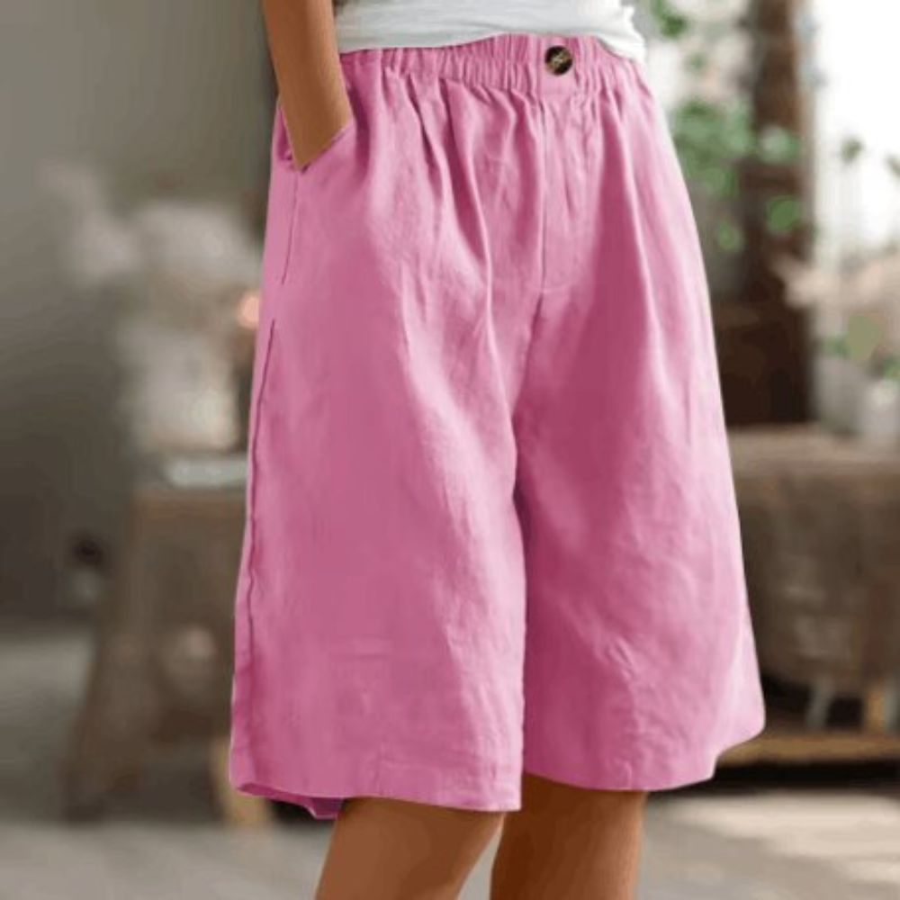 Dames Shorts | Elastische Taille | Relaxte Pasvorm | Zomer