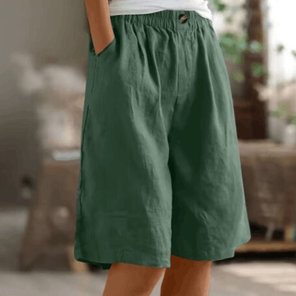 Dames Shorts | Elastische Taille | Relaxte Pasvorm | Zomer
