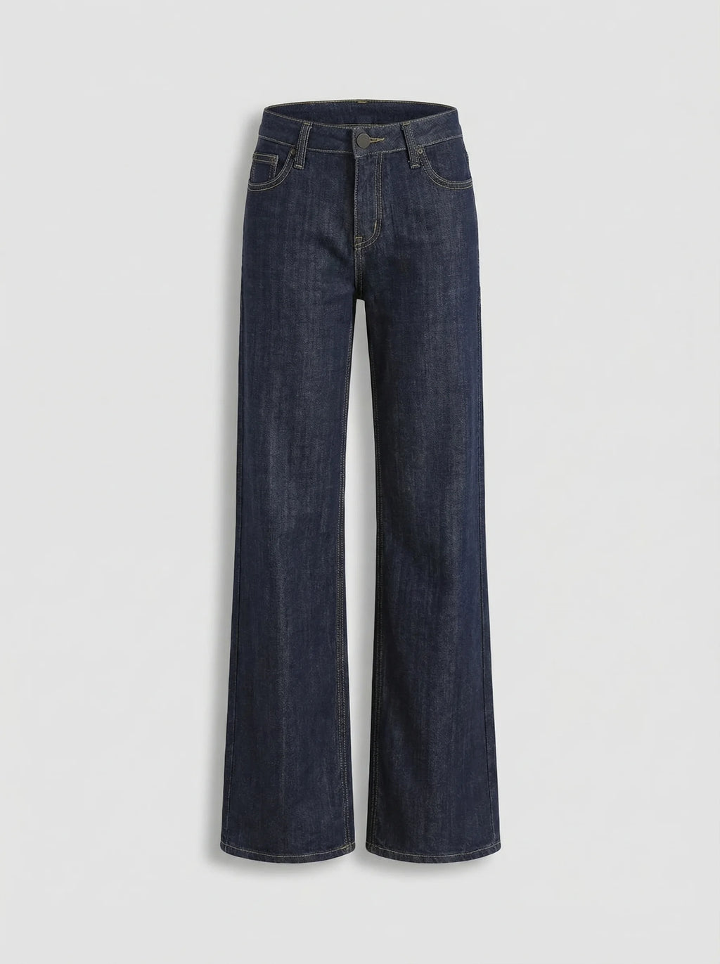 Dames Flared Jeans | Lage Taille Uitlopende Pijpen Aansluitende Pasvorm