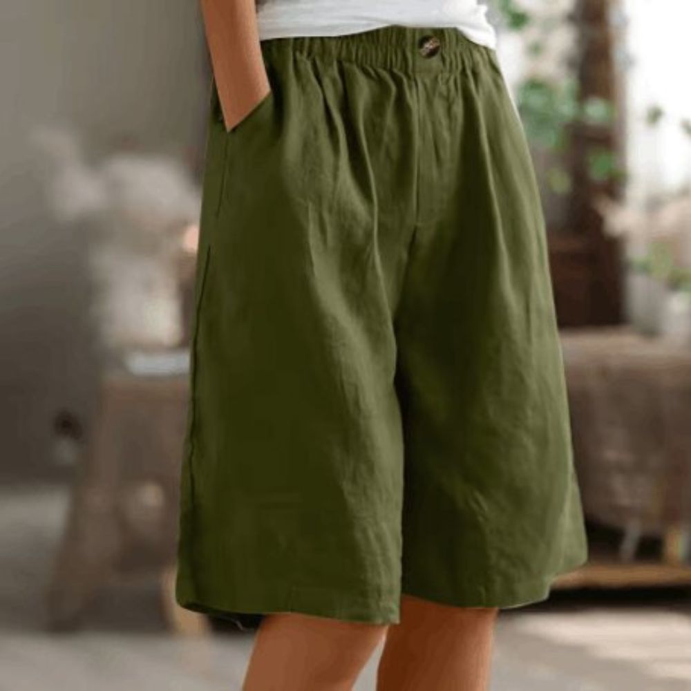 Dames Shorts | Elastische Taille | Relaxte Pasvorm | Zomer