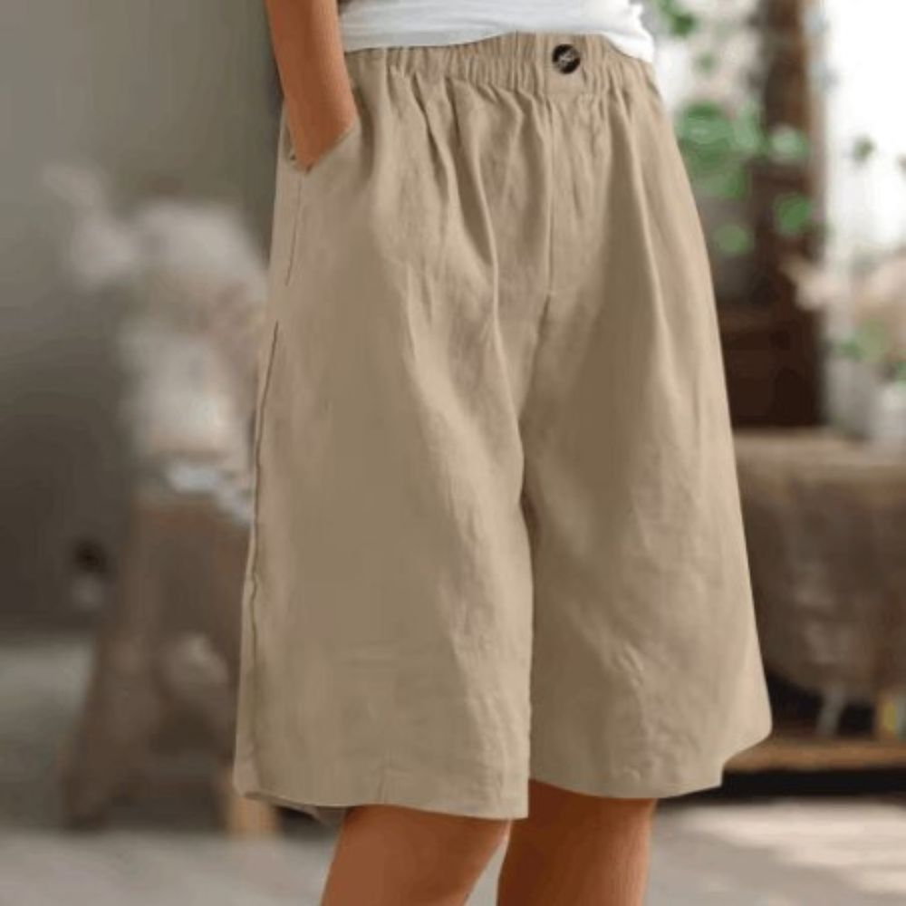Dames Shorts | Elastische Taille | Relaxte Pasvorm | Zomer