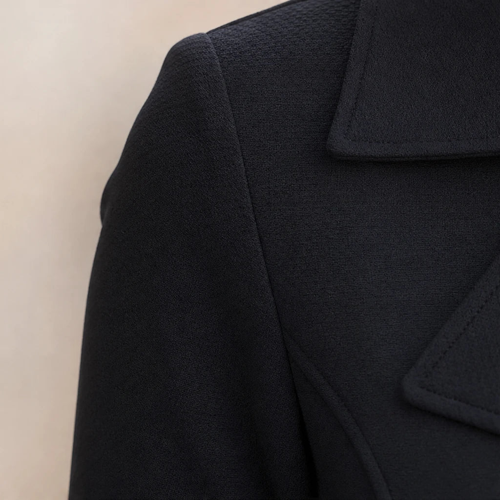 Dames asymmetrische ritsjurk met zijsplijtje - elegant en praktisch