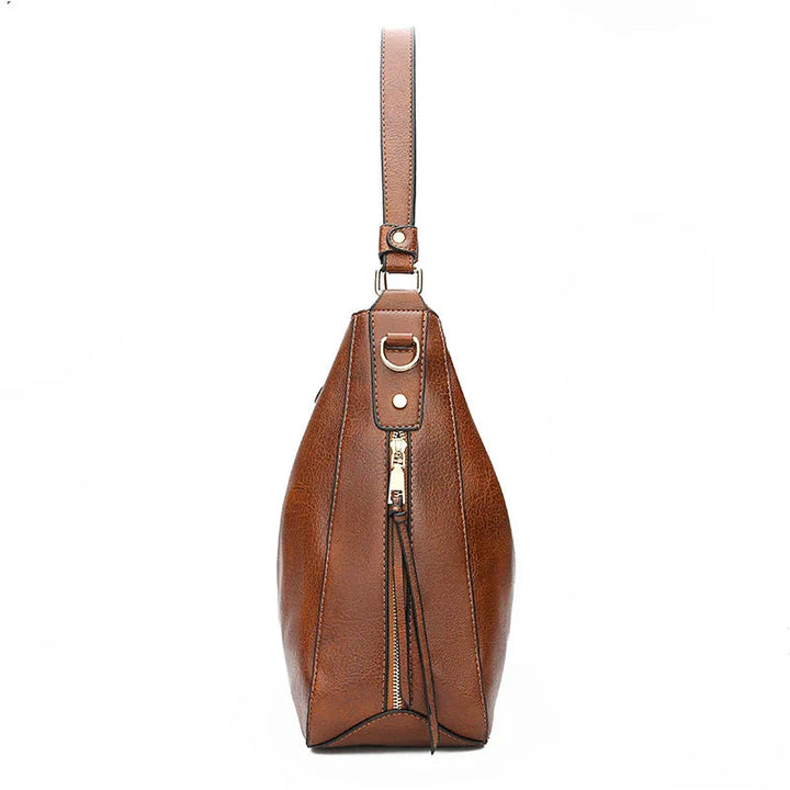 Dames Casual Retro Schoudertas - Zachte Structuur