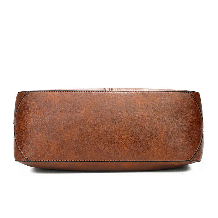 Dames Casual Retro Schoudertas - Zachte Structuur