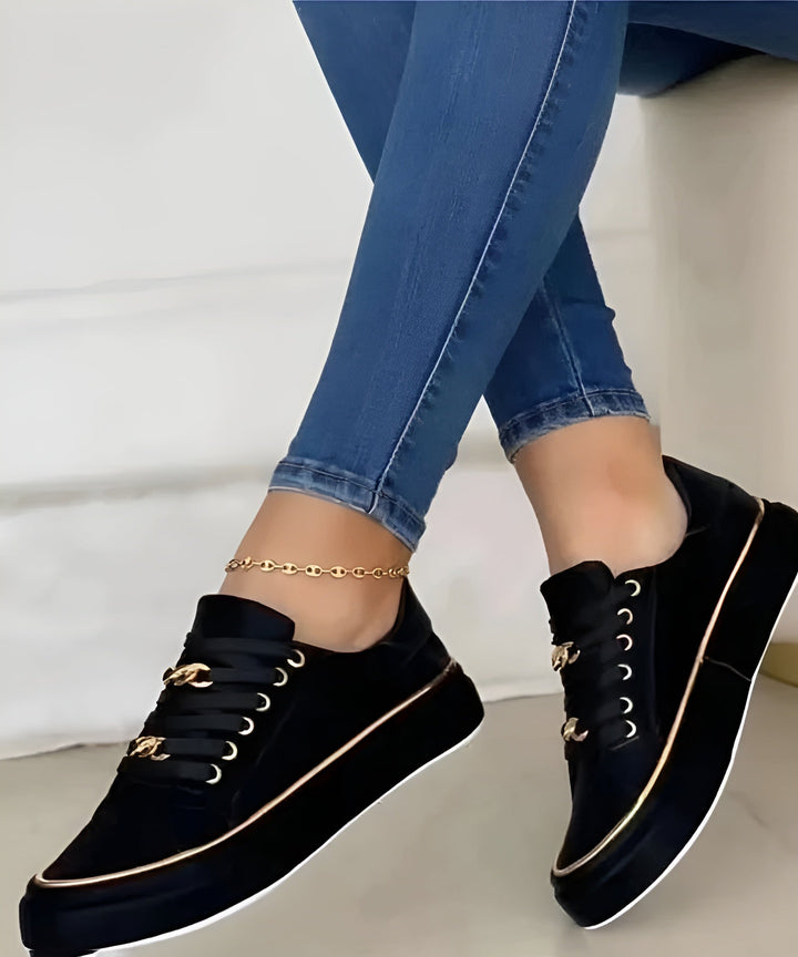 Dames Comfort Slip-On Sneakers - Klassieke Elegantie