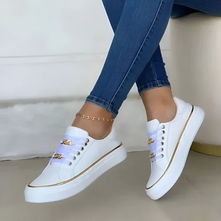 Dames Comfort Slip-On Sneakers - Klassieke Elegantie