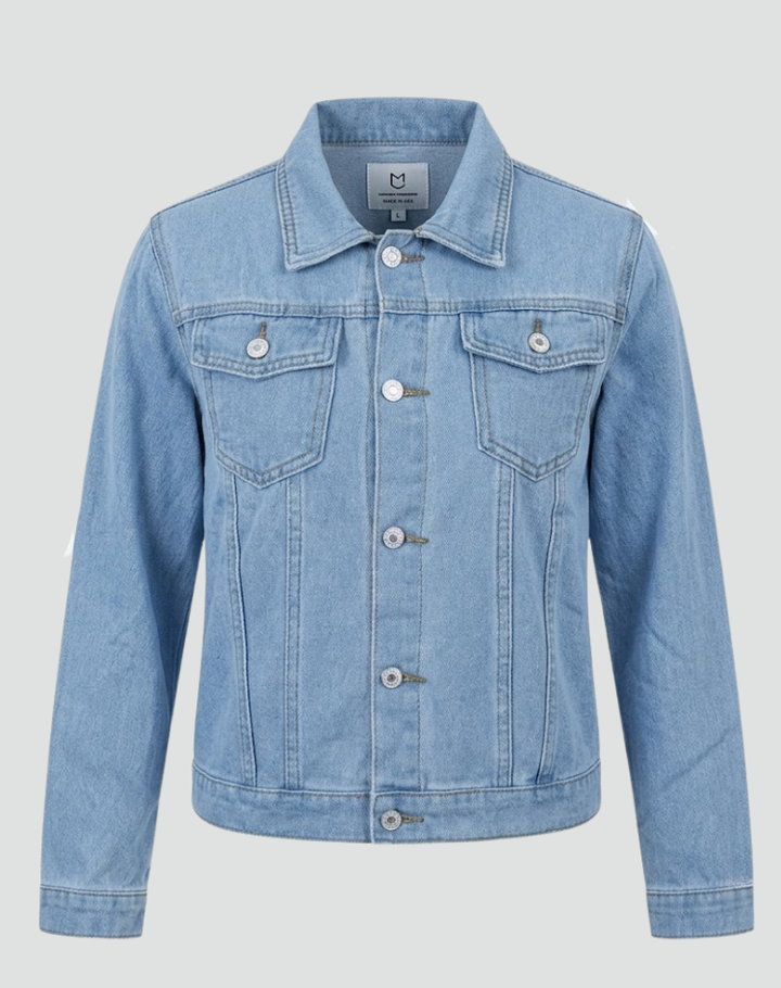 Dames Denim Jacket - Klassieke Jeansjack met Knopen