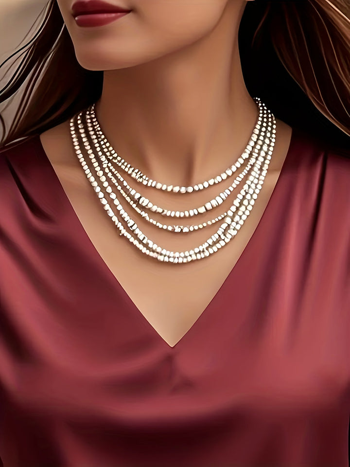Dames Draped V-Hals Blouse - Elegante Draping
