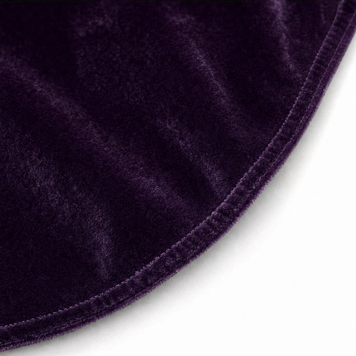 Dames Fluweel Blouse met Goudkleurige Knopen - Elegant