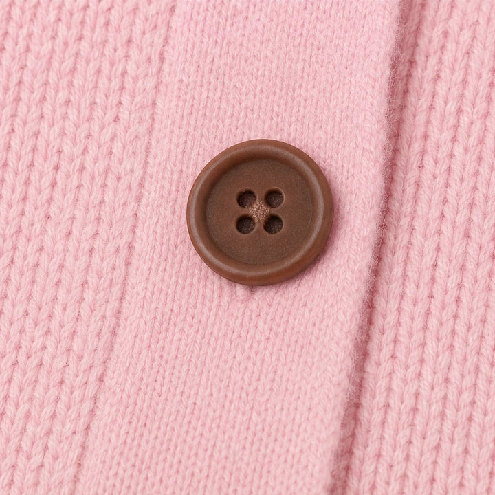 Dames Gebreide Cardigan met Omgeslagen Kraag - Casual Chic