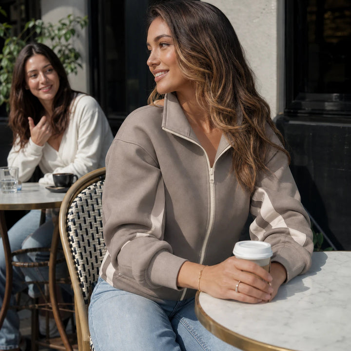 Dames Gestreepte Loungewear Set - Comfortabel Tweedelig