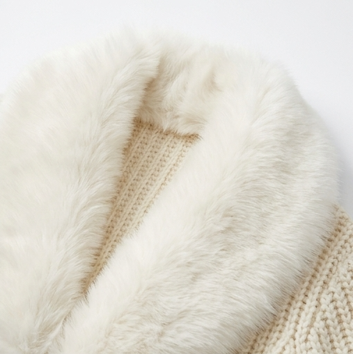 Dames Gestreepte Zeilerkraag Cardigan - Klassieke Stijl