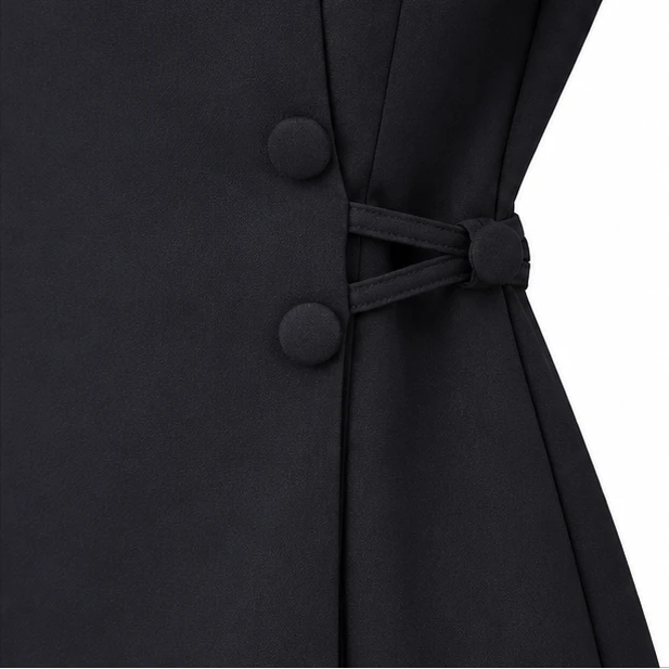 Dames Gewaad met Opstaande Kraag - Elegante Liturgische Jurk
