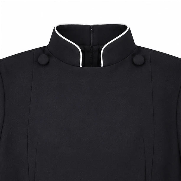 Dames Gewaad met Opstaande Kraag - Elegante Liturgische Jurk
