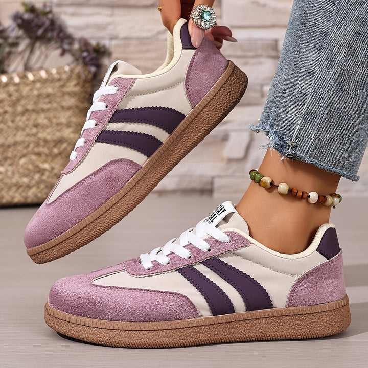Dames Klassieke Vetersneakers - Wit