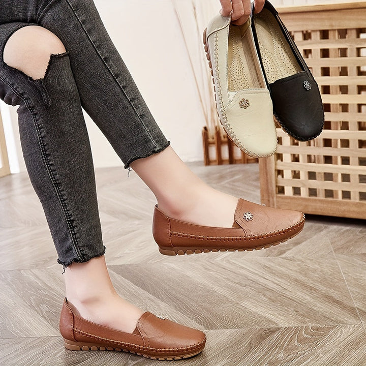 Dames loafers slip-on - comfortabele dagelijkse elegantie