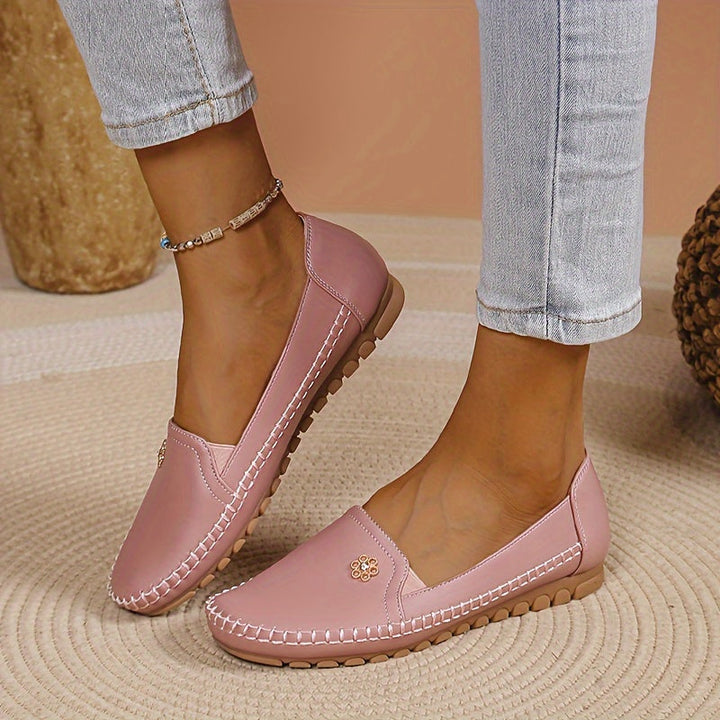 Dames loafers slip-on - comfortabele dagelijkse elegantie