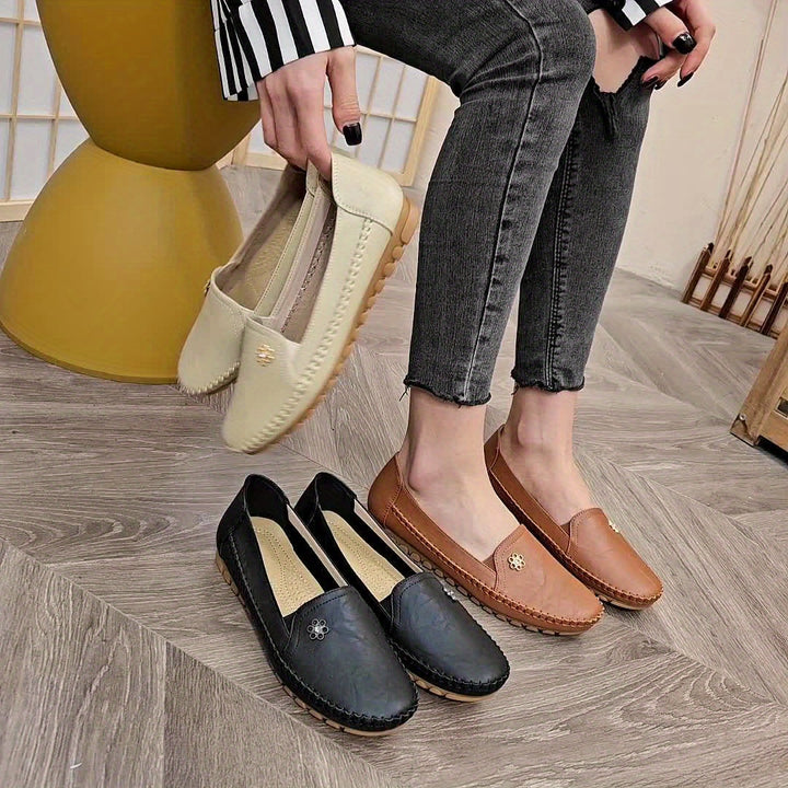 Dames loafers slip-on - comfortabele dagelijkse elegantie