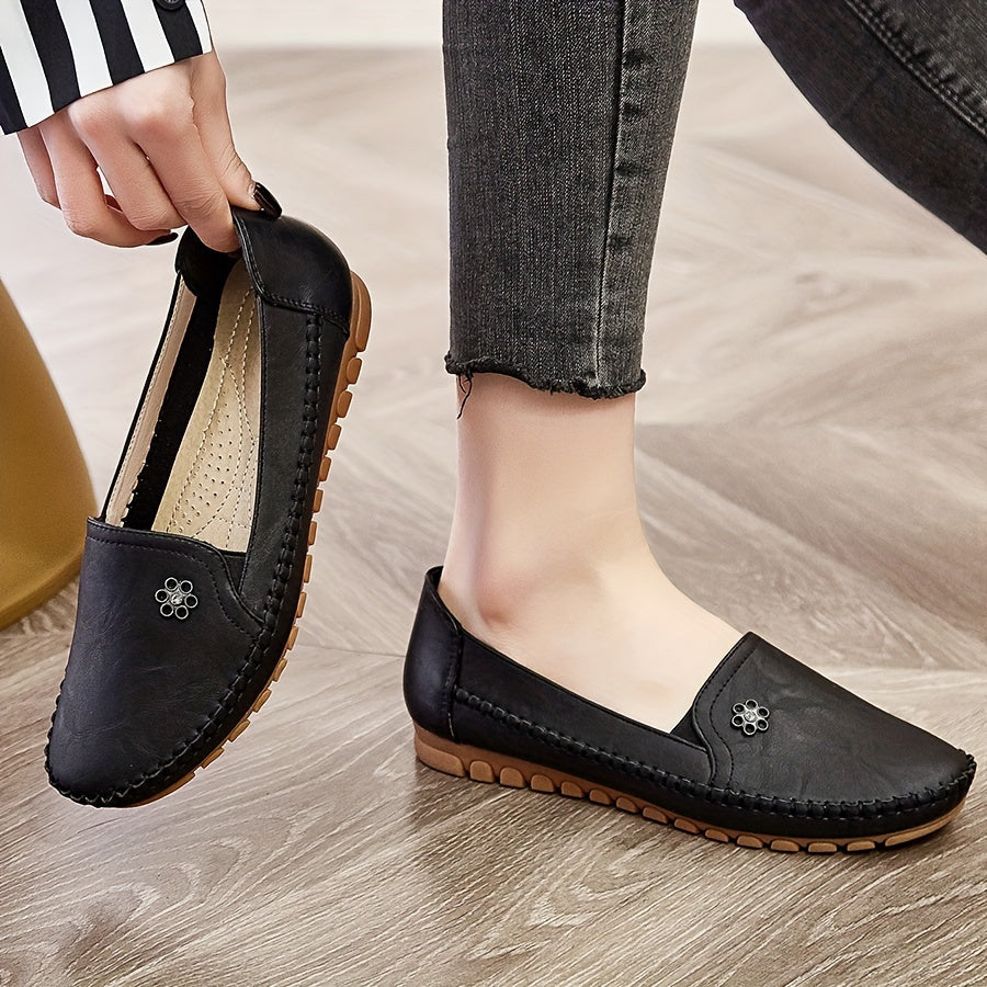 Dames loafers slip-on - comfortabele dagelijkse elegantie