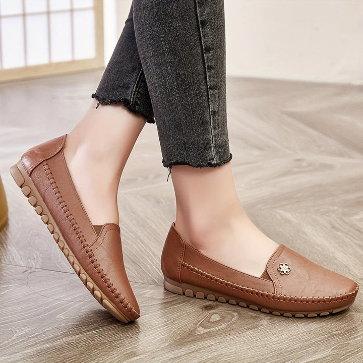 Dames loafers slip-on - comfortabele dagelijkse elegantie