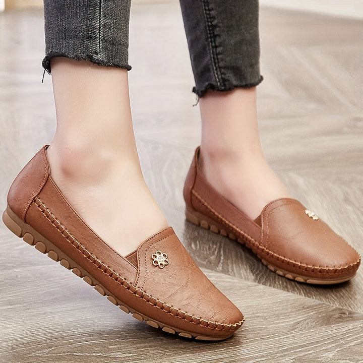 Dames loafers slip-on - comfortabele dagelijkse elegantie