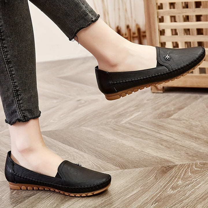 Dames loafers slip-on - comfortabele dagelijkse elegantie