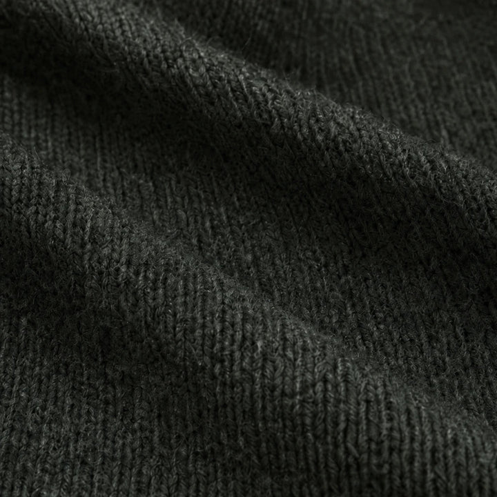 Dames oversized V-hals gebreide trui - Zacht en soepel