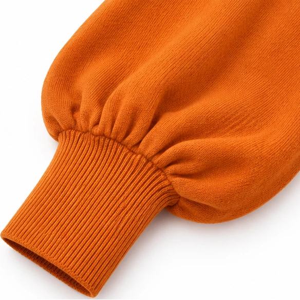Dames Plooien Schouder Lantern Mouw Trui - Casual