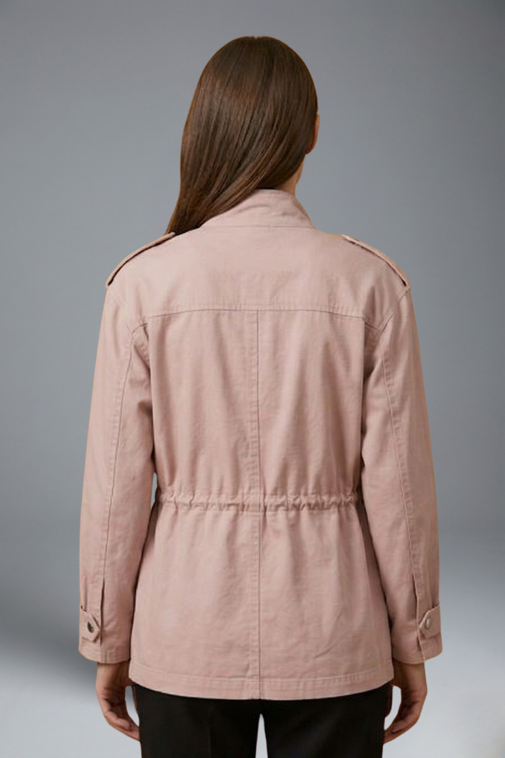 Dames Trenchcoat met Dubbele Rij Knopen - Klassieke Stijl