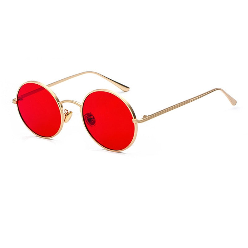 Heren Zonnebril | Rond Montuur | Klassieke Stijl | Zomer