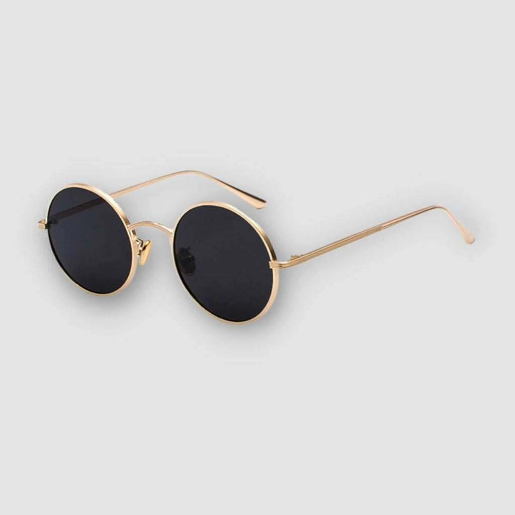 Heren Zonnebril | Rond Montuur | Klassieke Stijl | Zomer