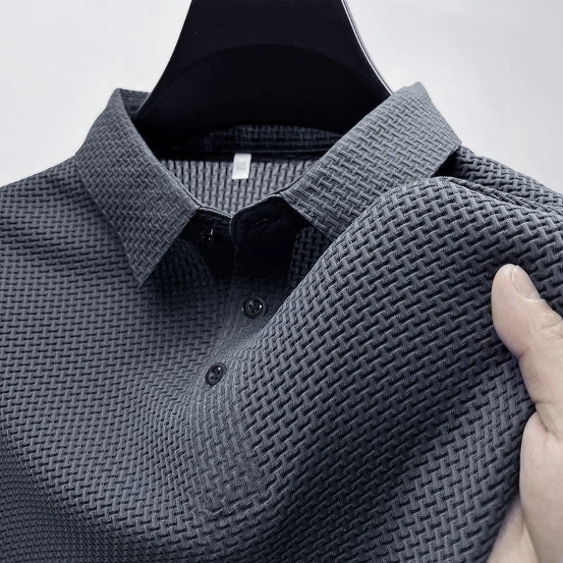 Heren Shirt | Textuur Design | Ontspannen | Zomer