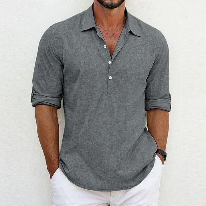 Heren Shirt | Relaxte Pasvorm | Luchtig | Zomer