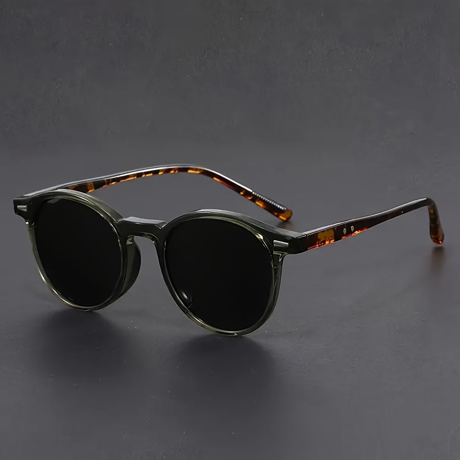 Heren Zonnebril | Rond Montuur | Casual | Zomer