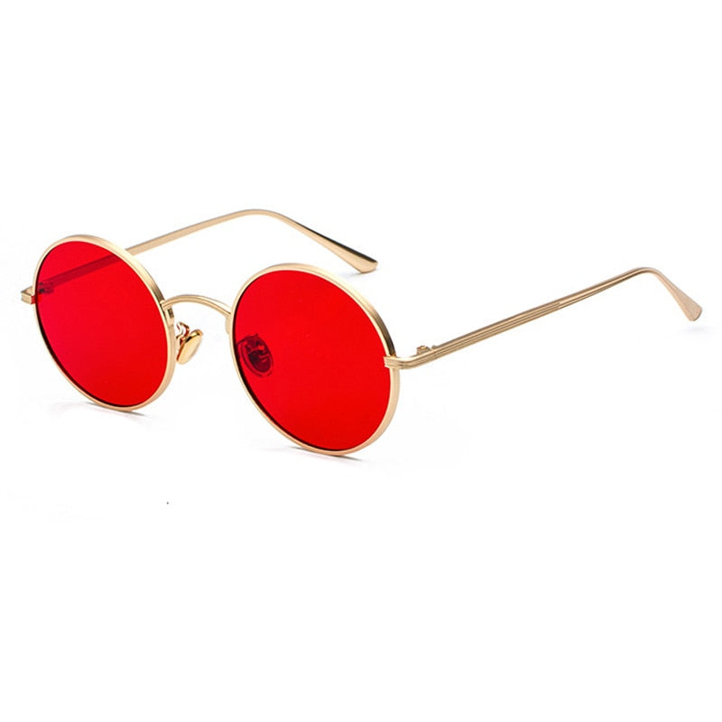 Heren Zonnebril | Rond Montuur | Klassieke Stijl | Zomer