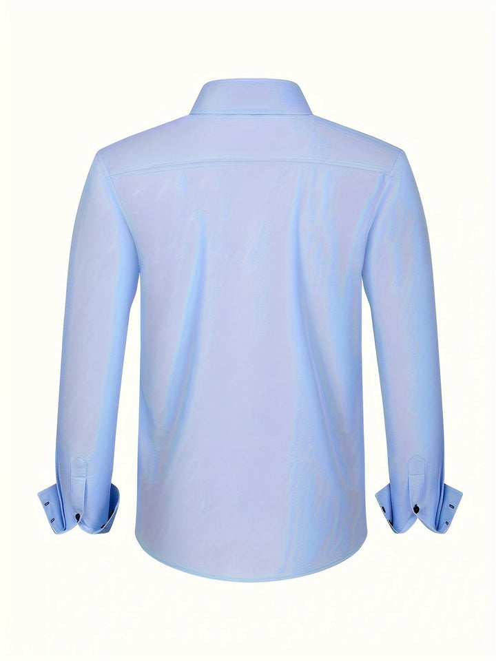 Heren Shirt | Lange Mouw | Knoopsluiting | Zomer