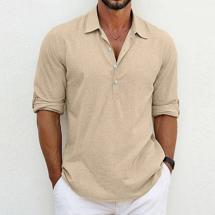 Heren Shirt | Relaxte Pasvorm | Luchtig | Zomer
