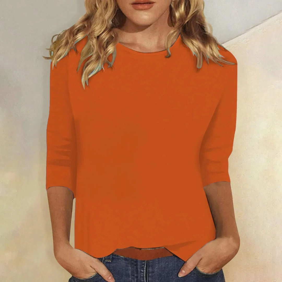 Dames Top | Lange Mouwen | Casual Pasvorm | Zomer