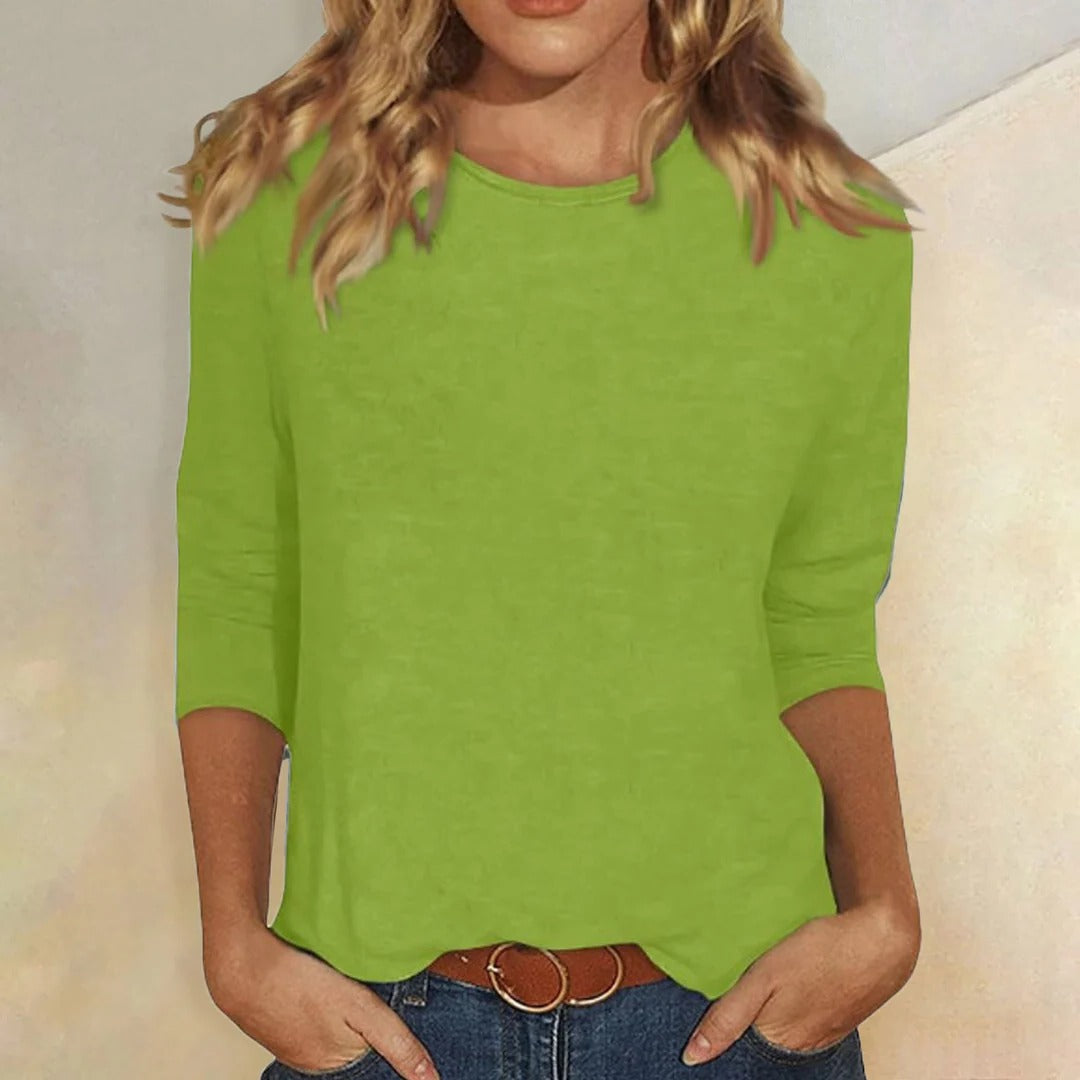 Dames Top | Lange Mouwen | Casual Pasvorm | Zomer