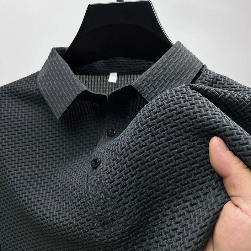 Heren Shirt | Textuur Design | Ontspannen | Zomer